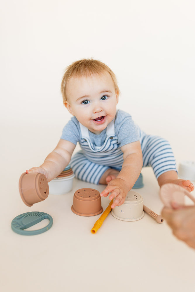 2 pack | Silicone Magic Teething Wand  - Oat + Second Color ☼