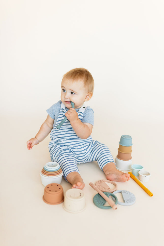 Silicone Teether Stacking Cups