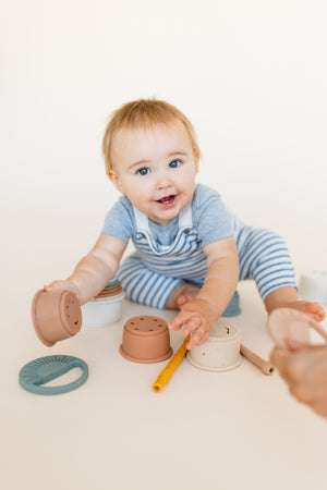 Silicone Teether Stacking Cups