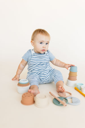 2 pack | Silicone Magic Teething Wand  - Oat + Second Color ☼