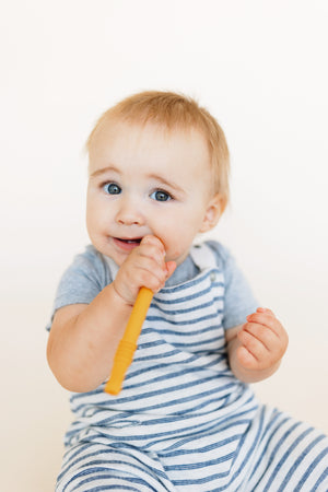 Silicone Magic Teething Wand  - Mustard ☼